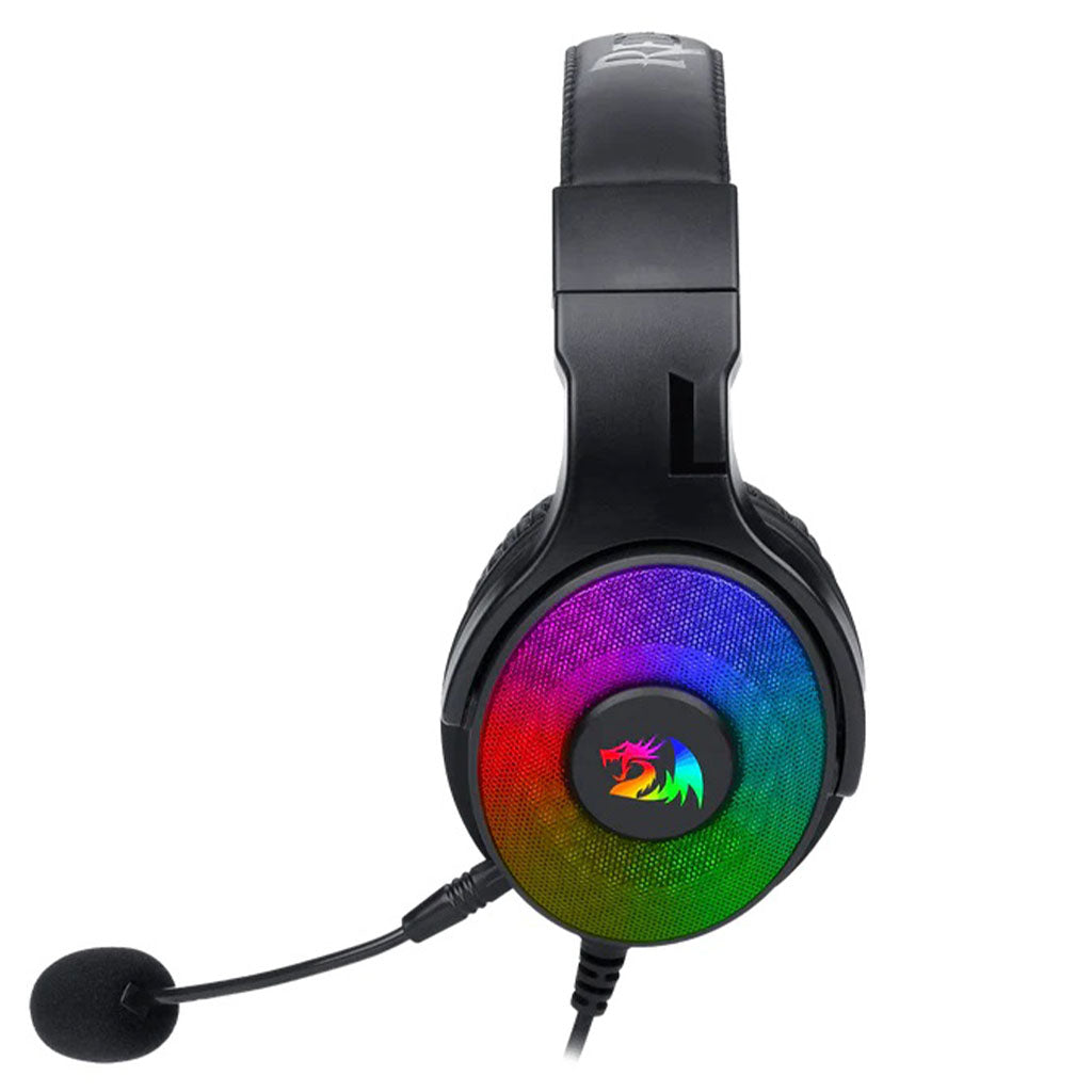 Redragon H350 Black Pandora RGB Dual 3.5mm Jack Headset Redragon