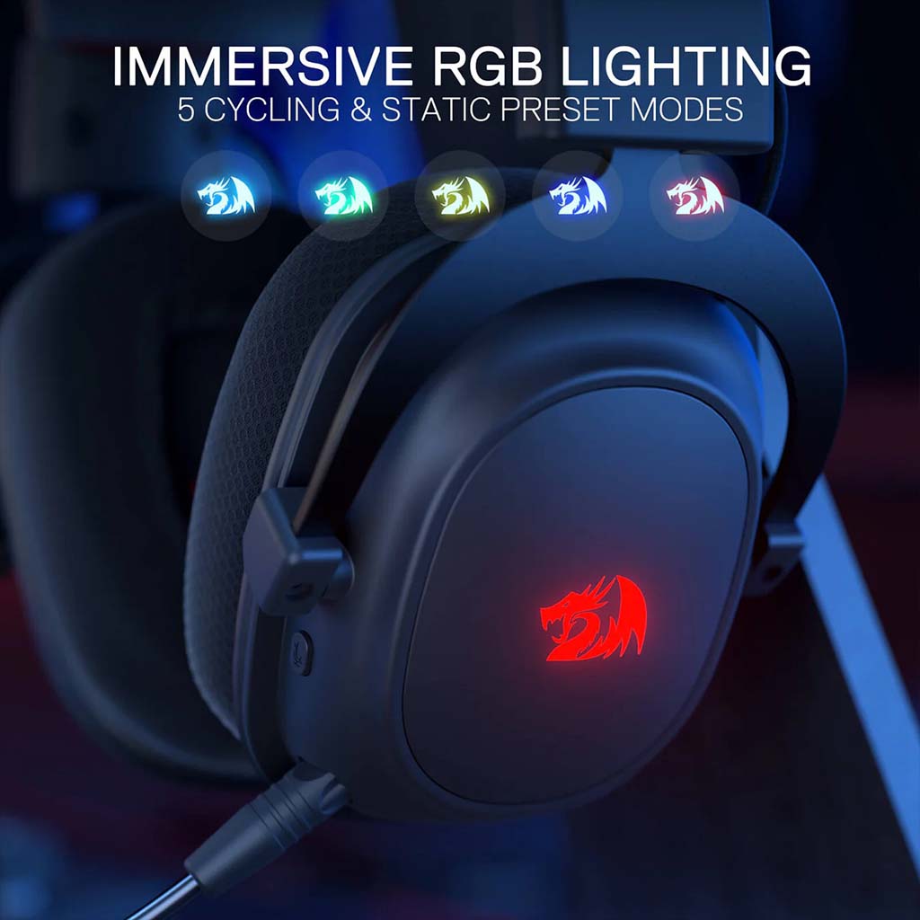 Redragon H510 PRO Triple-Modes Wireless RGB Gaming Headset Redragon