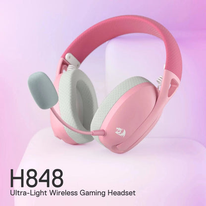 Redragon IRE - H848 Wireless Bluetooth Headset Pink