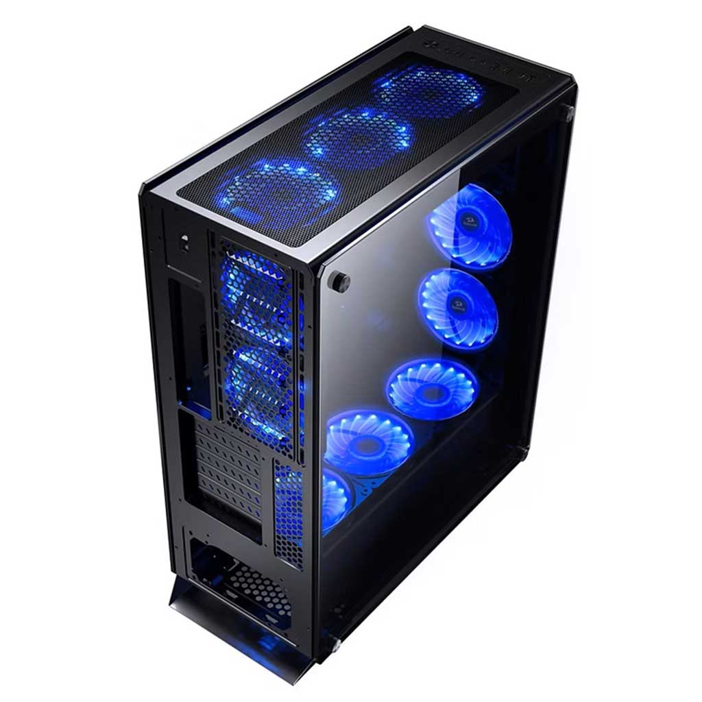 Redragon Ironhide GC801 RGB Mid-Tower Tempered Glass Gaming Case Redragon