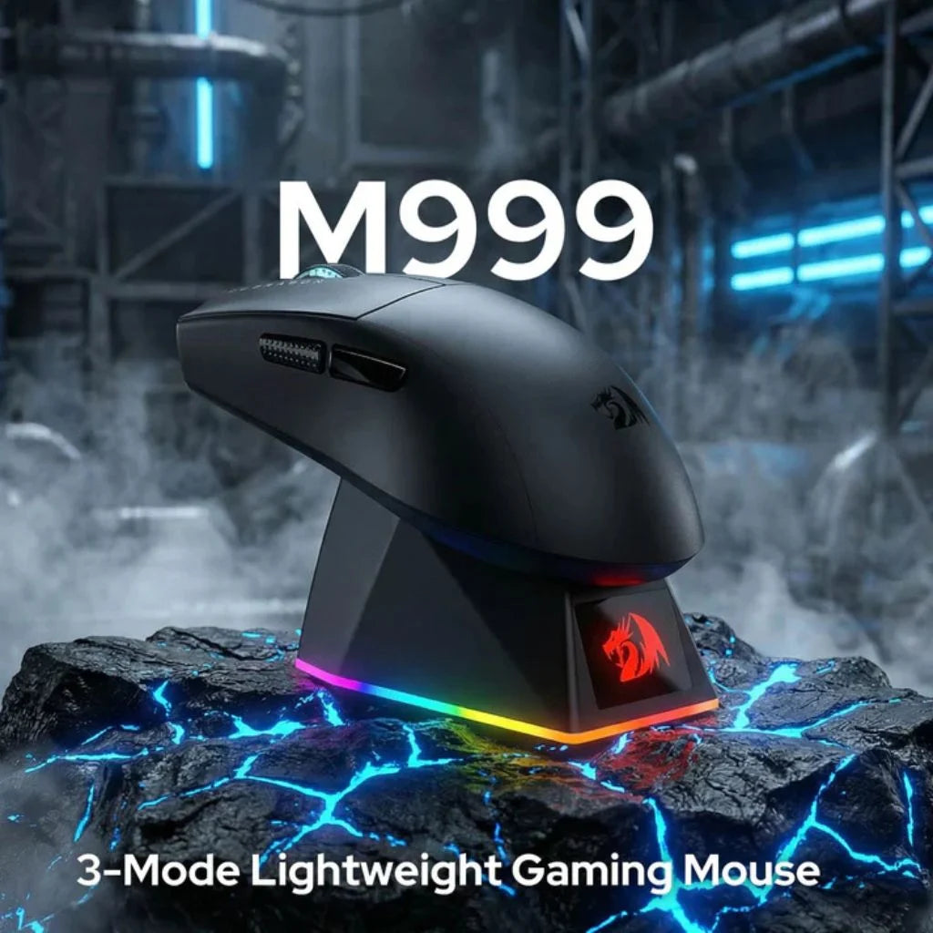 Redragon K1NG M999 ULT (1K Hz) Wireless Gaming Mouse