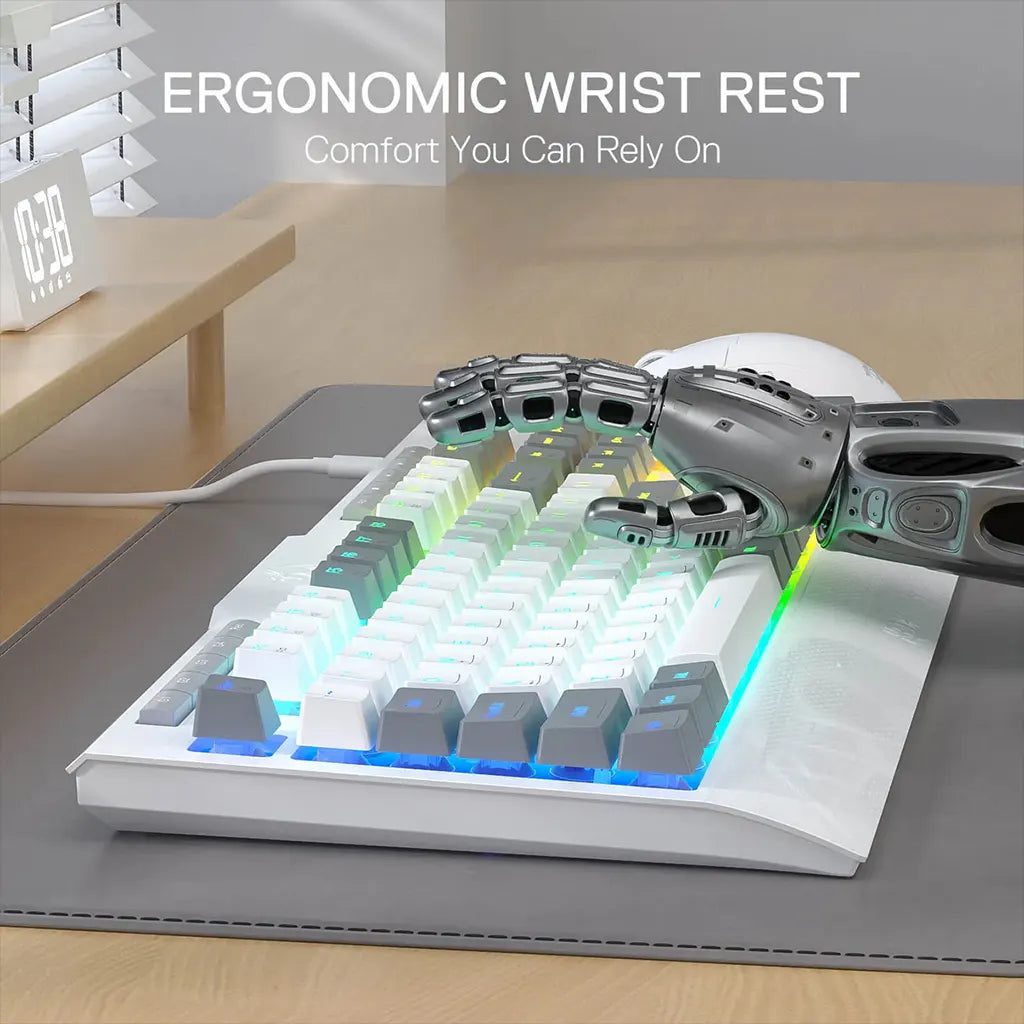 Redragon K525 Shiva Lite WG Membrane Gaming Keyboard with Detachable Wrist Rest Redragon