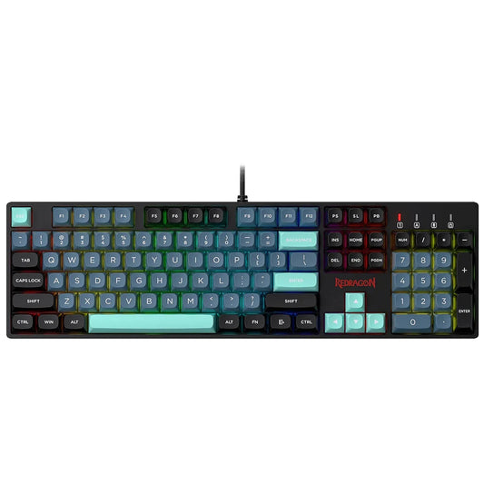 Redragon K582 Surara 100% Anti-Ghosting RGB Keyboard With Red Switches Redragon
