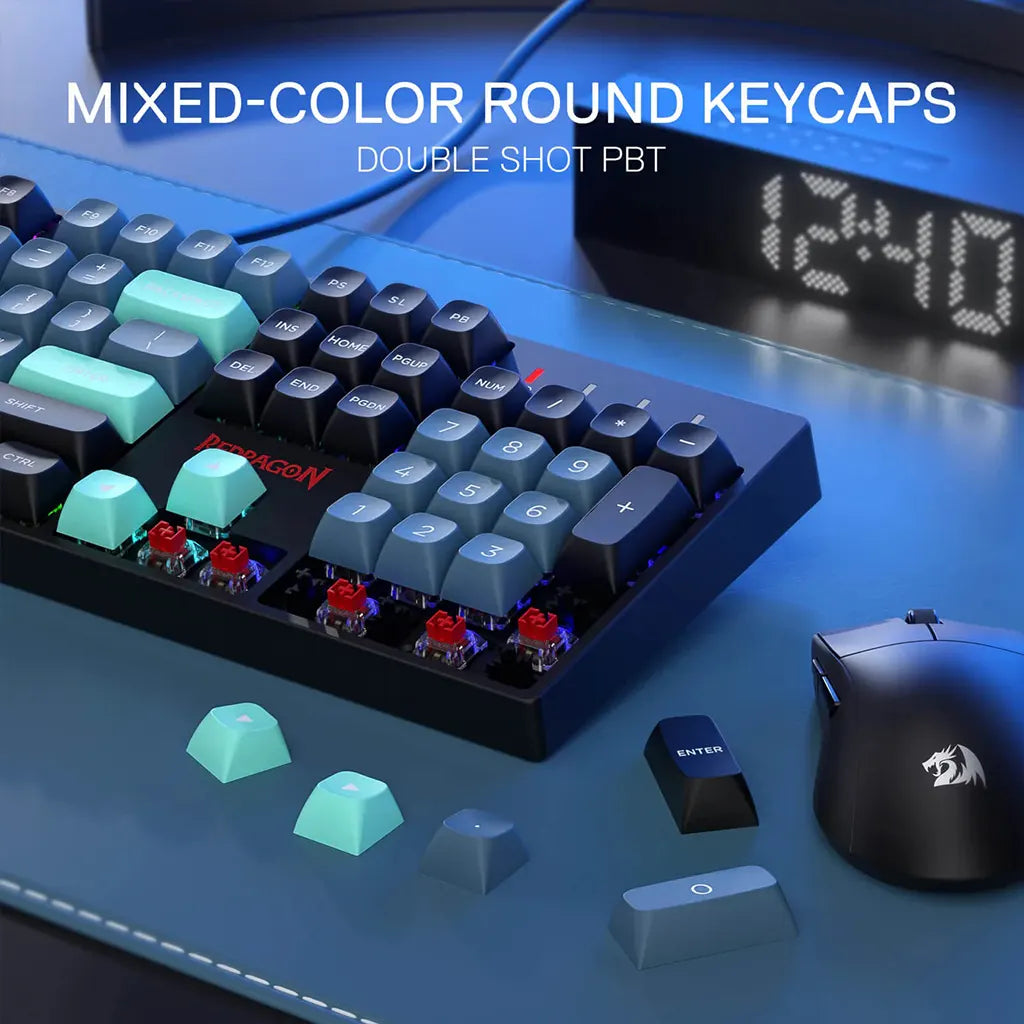 Redragon K582 Surara 100% Anti-Ghosting RGB Keyboard With Red Switches Redragon