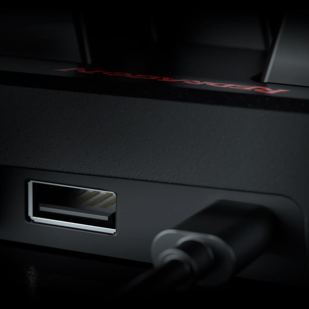  Redragon K585 DITI RGB one-handed mechanical gaming keyboard with USB and type-C connection ports