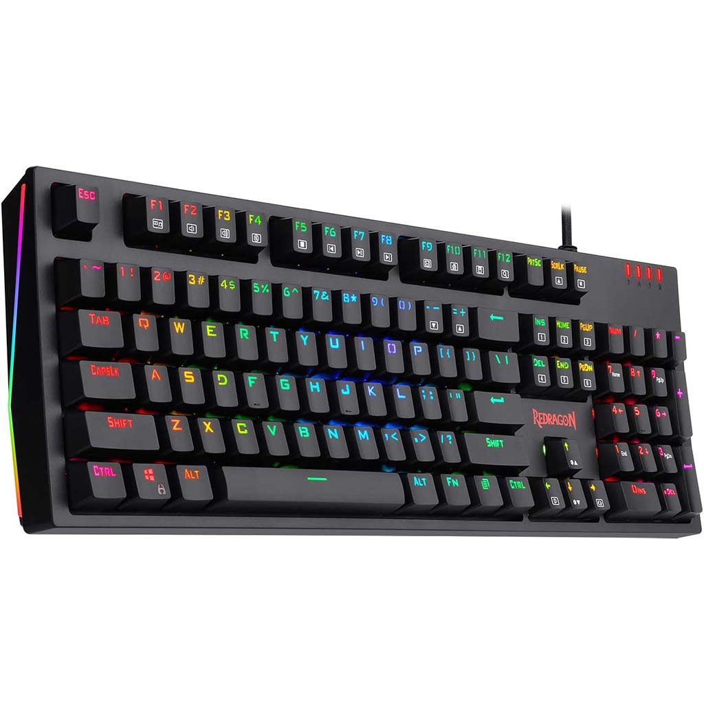 Redragon K592 AMSA RGB Keyboard With V-Optical Blue Switches Redragon