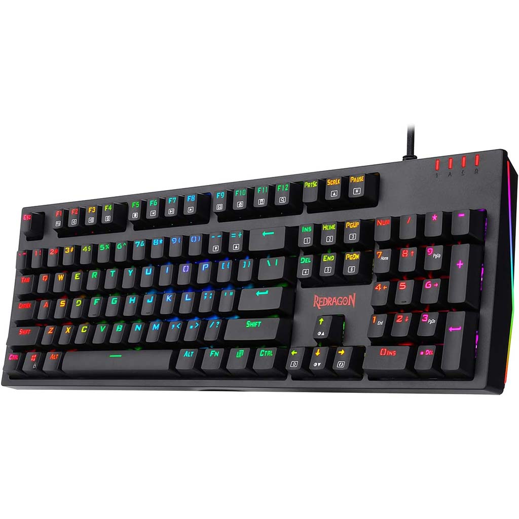 Redragon K592 AMSA RGB Keyboard With V-Optical Blue Switches Redragon