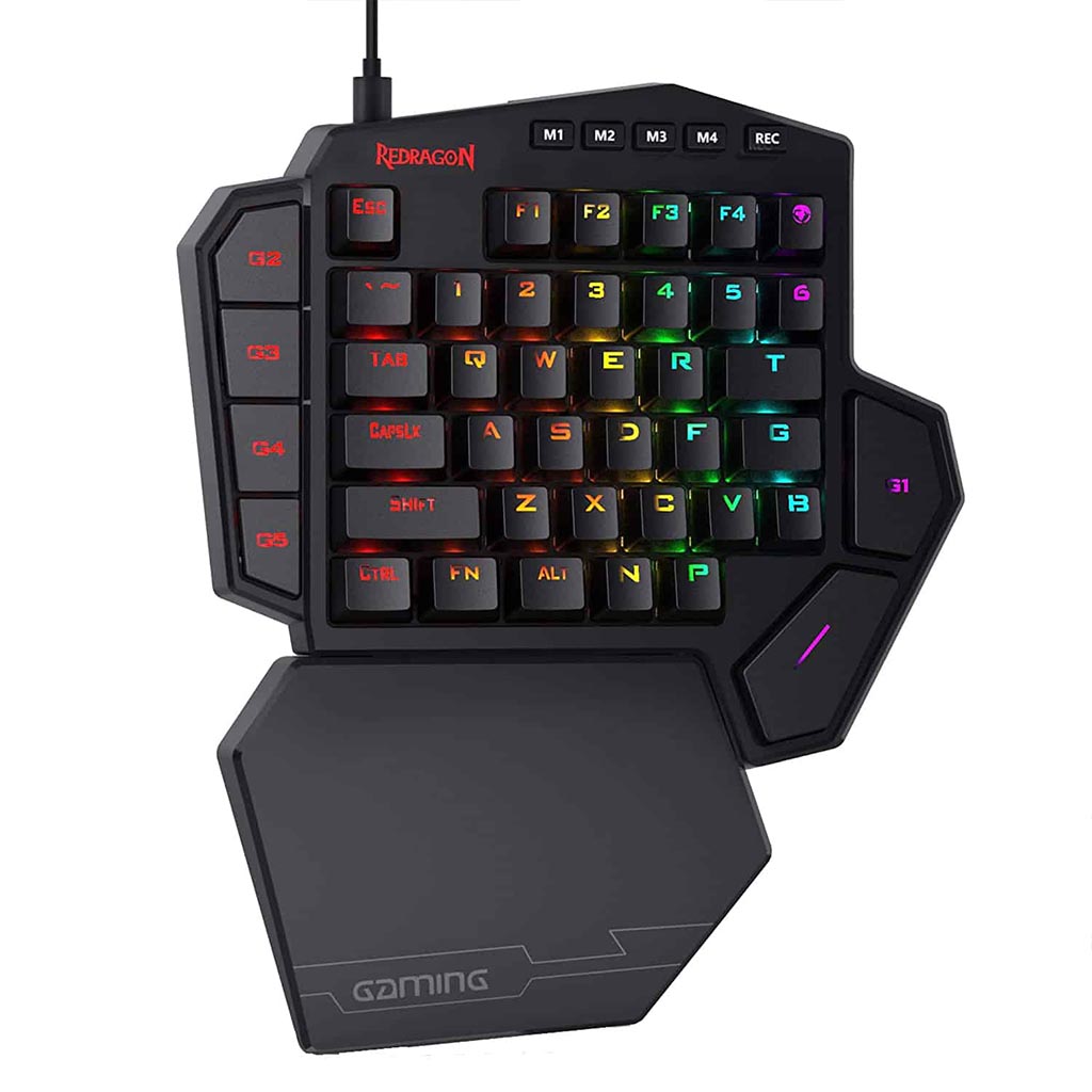 Redragon K601 DITI X RGB One-handed Mechanical Keyboard Redragon