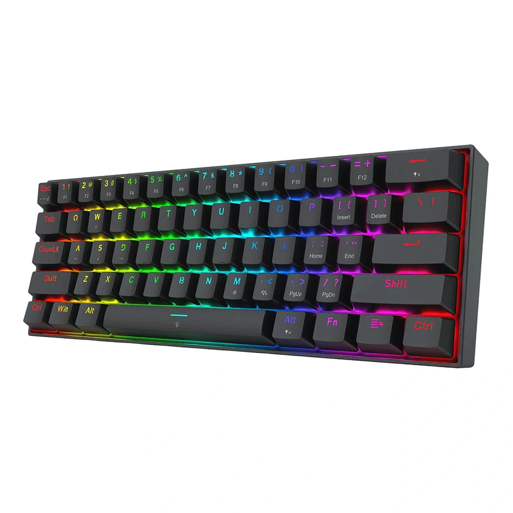 Redragon K617 Fizz Black 60% Rapid Trigger Wired Mechanical Keyboard Redragon