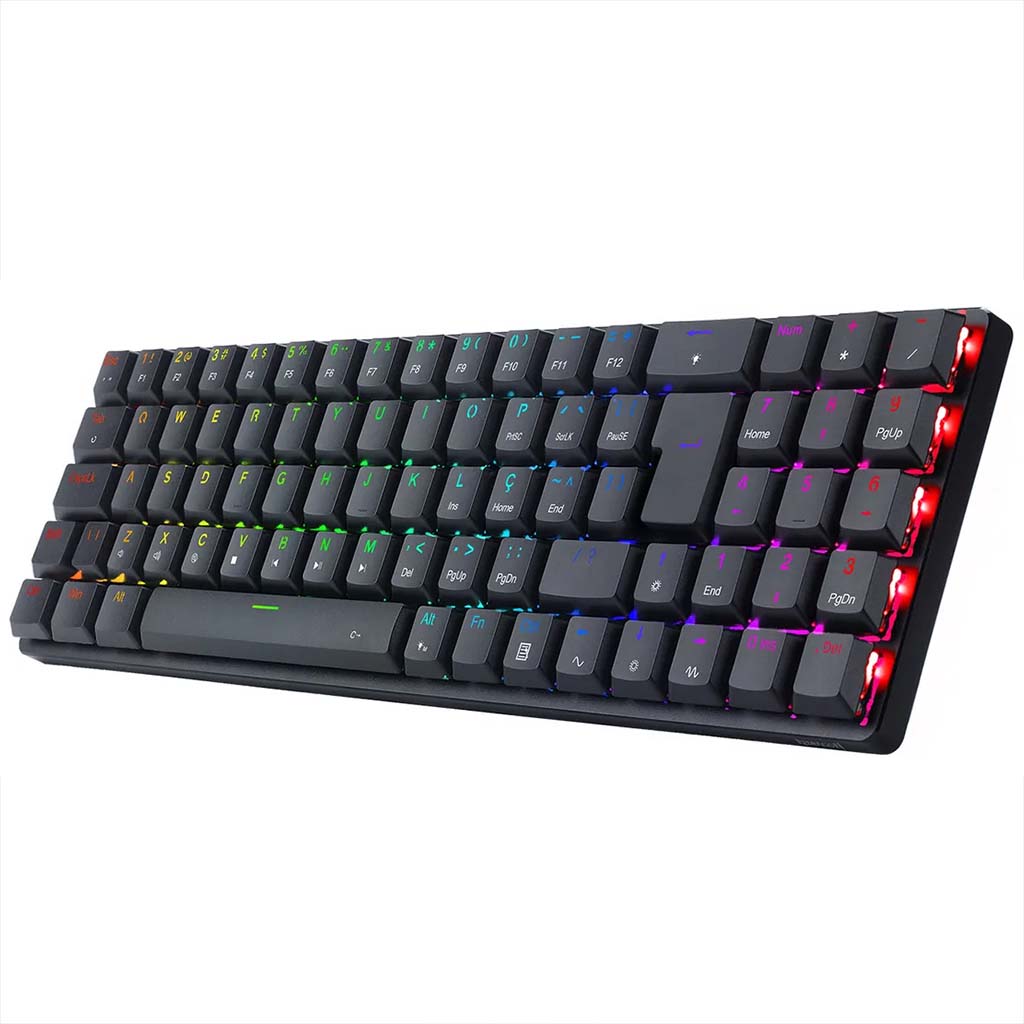 Redragon K626P Ashe RGB 78% Ultra Thin Wired Keyboard Redragon