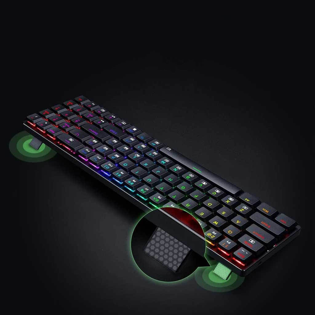 Redragon K626P Ashe RGB 78% Ultra Thin Wired Keyboard Redragon