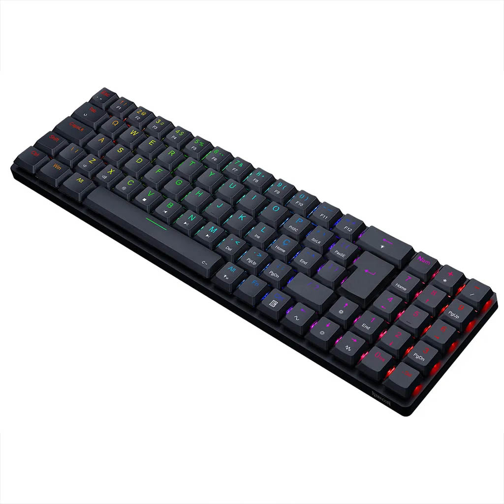 Redragon K626P Ashe RGB 78% Ultra Thin Wired Keyboard Redragon