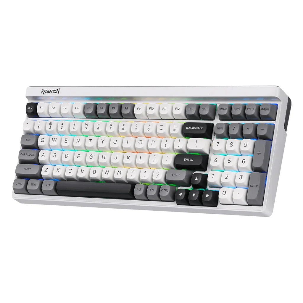 Redragon K656 Garen PRO WBRGB 100 Keys 3-Modes Wireless Keyboard Redragon