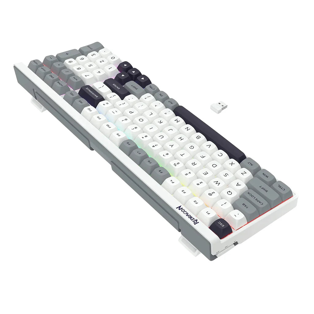 Redragon K656 Garen PRO WBRGB 100 Keys 3-Modes Wireless Keyboard Redragon