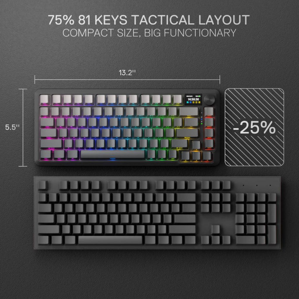 Redragon K724SP BEHEMOTH PRO RGB Gaming Keyboard