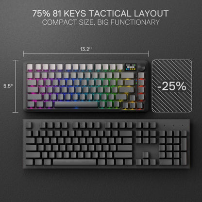 Redragon K724SP BEHEMOTH PRO RGB Gaming Keyboard