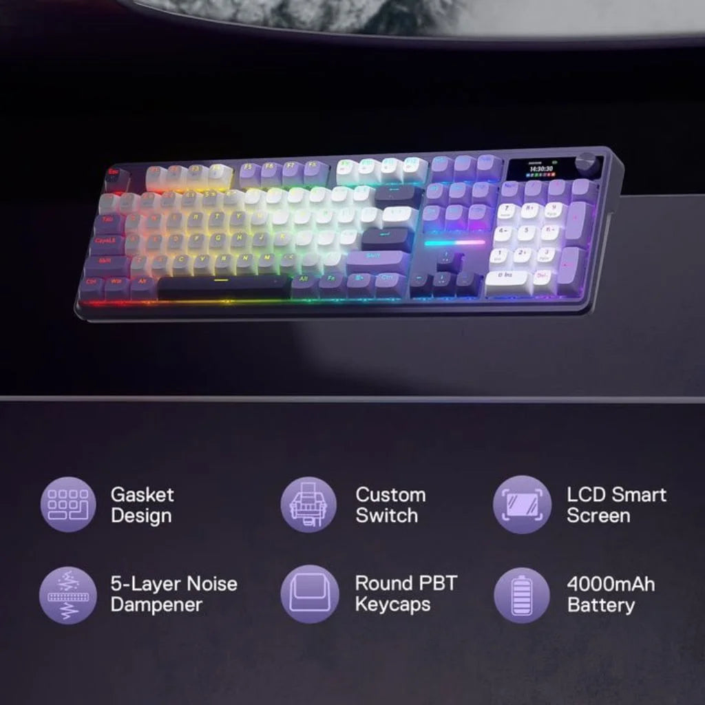 Redragon K762VI TERRAFLARE PRO RGB Gaming Keyboard