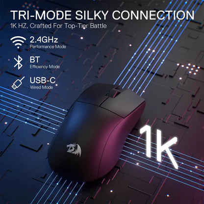 Redragon King M916 PRO Wireless 49g ultra-light 26K DPI Gaming Mouse Redragon