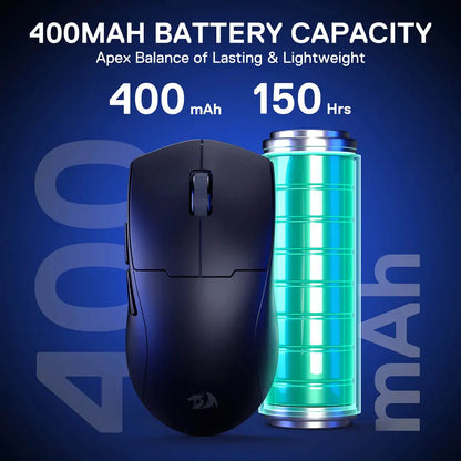 Redragon King M916 STD Wireless 49g ultra-light 24K DPI Gaming Mouse Redragon