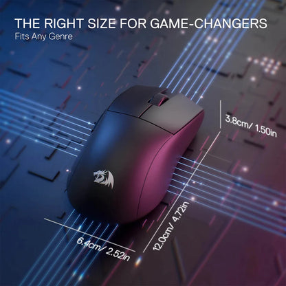Redragon King M916 STD Wireless 49g ultra-light 24K DPI Gaming Mouse Redragon