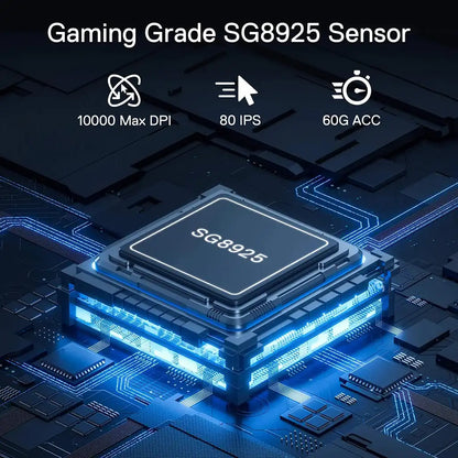 Redragon Azzmach M618 LITE 70g Lightweight 1K Polling Rate Mouse Redragon