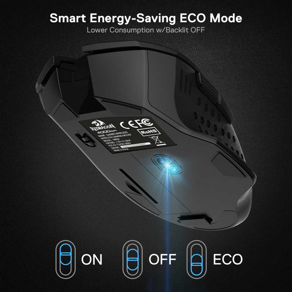 Redragon M656 Gainer 4000 DPI Wireless Gaming Mouse Redragon