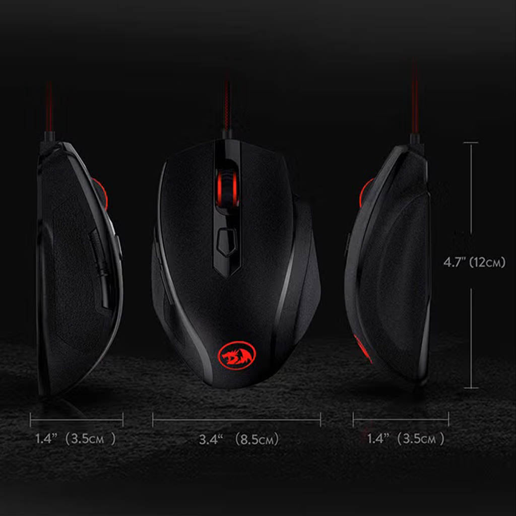 Redragon M709 Tiger RGB 10000 DPI Gaming Mouse Redragon