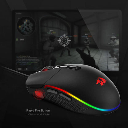 Redragon M719 Invader Pro Wireless 10000 DPI Gaming Mouse Redragon