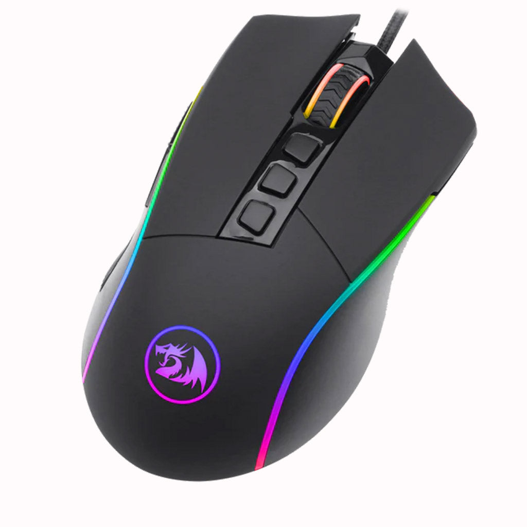 Redragon M721 Pro Black 32000 DPI Wired Gaming Mouse Redragon