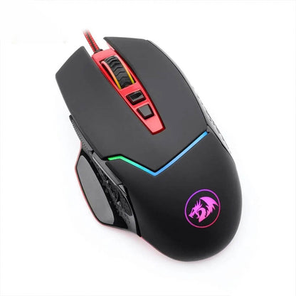 Redragon M907 Inspirit Black 14400 DPI Gaming Mouse Redragon