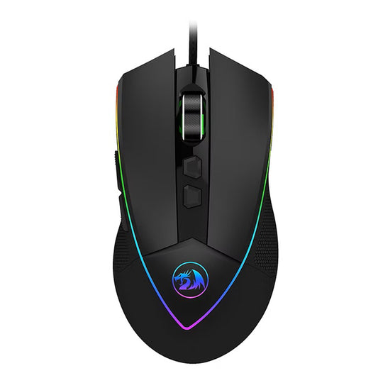 Redragon M909 Emperor Mouse for superior control and immersive visuals, with dynamic RGB illumination and an ergonomic design