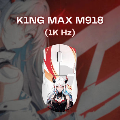 Redragon M918 King Max PRO Wireless 26K DPI Anime Gaming Mouse Redragon