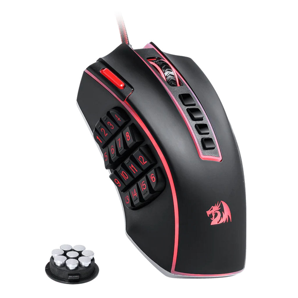 Redragon M990 MMO RGB 32000 DPI Wired Gaming Mouse Redragon