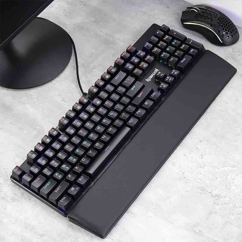 Redragon P037 Meteor Large Computer Keyboard Wrist Rest Pad Redragon