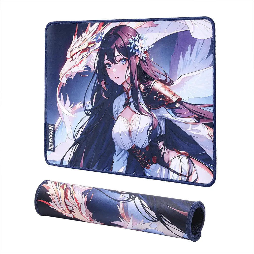 Redragon P040S Dark Blue Anime Style 100% Anti-Slip Mouse Pad Redragon