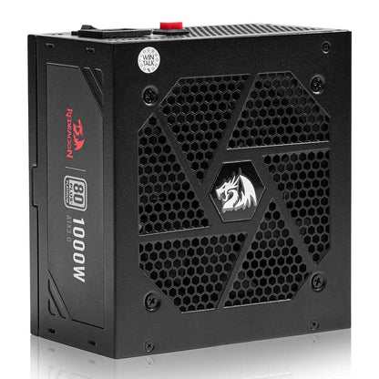 Redragon PS017 1000 Watt ATX 80 Plus Platinum Certified Power Supply Redragon