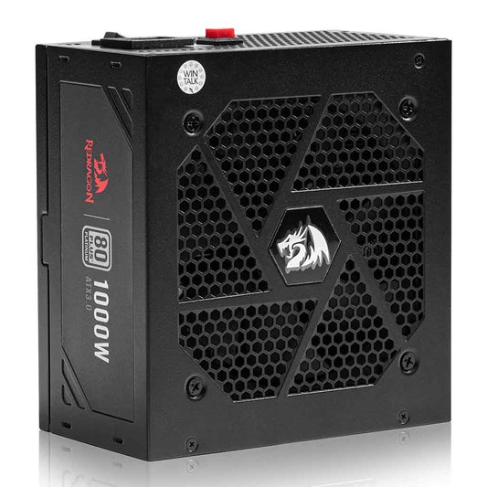 Redragon PS017 1000 Watt ATX 80 Plus Platinum Certified Power Supply Redragon