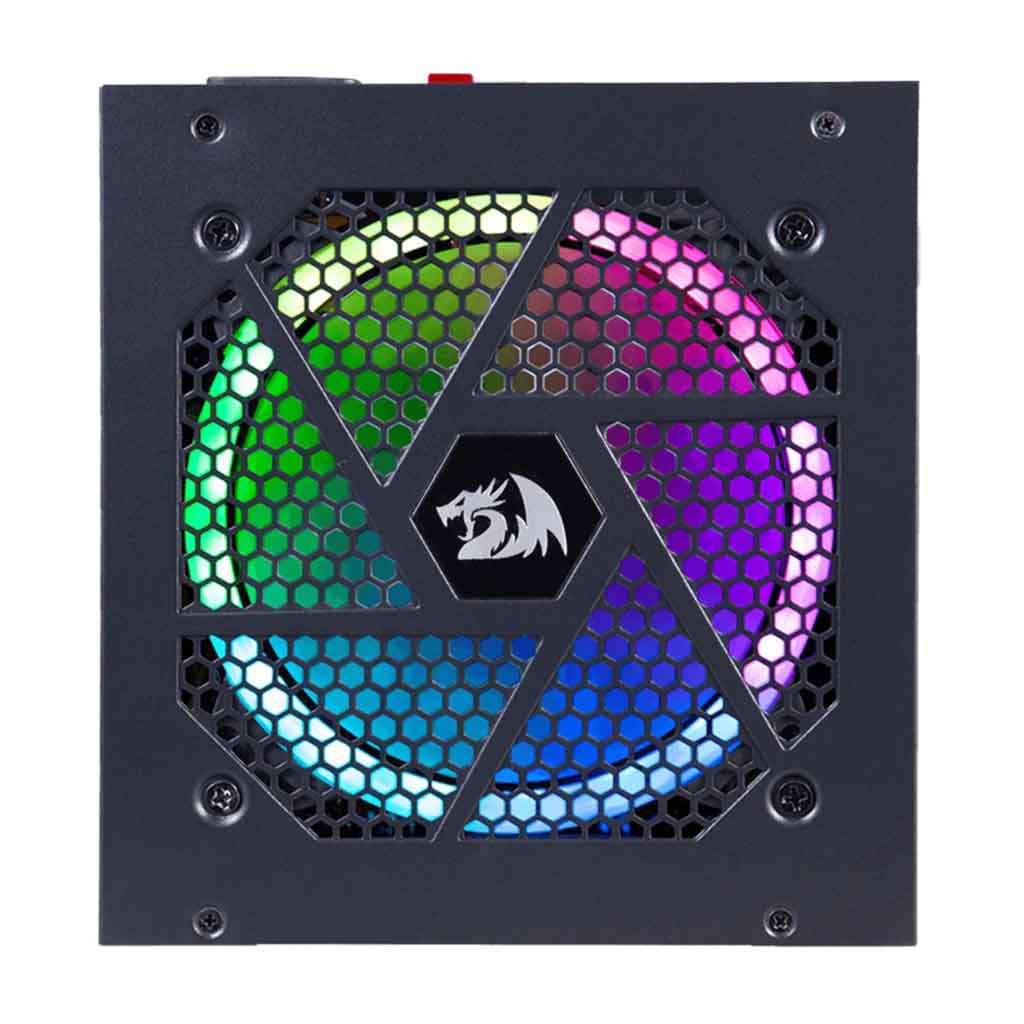 Redragon PSU007 80+ Gold 850 Watt RGB ATX Fully Modular Power Supply Redragon