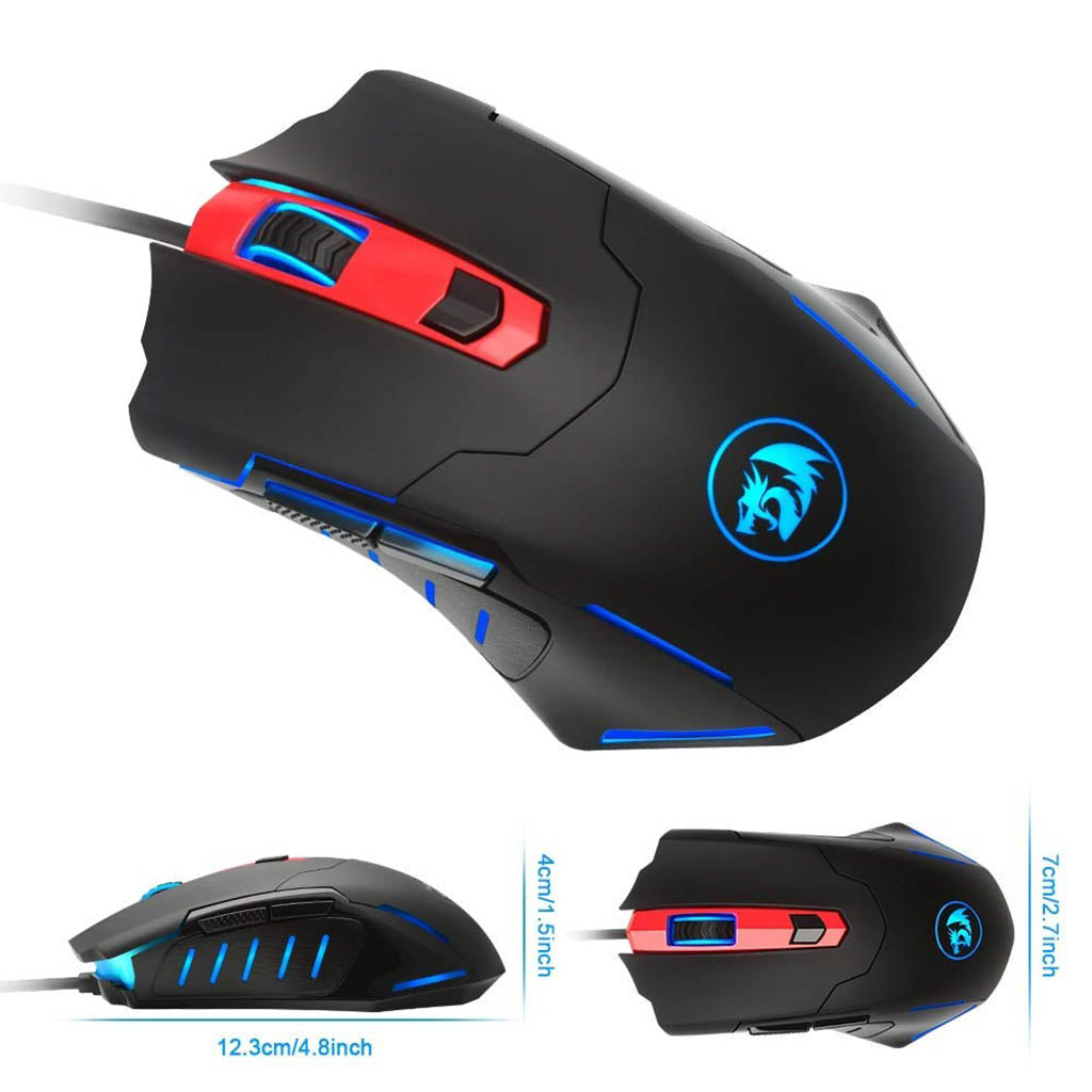 Redragon M705 Pegasus Black 7200 DPI Gaming Mouse Redragon