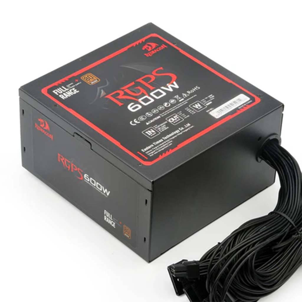 Redragon RGPS GC PS002 600W 80 Plus Bronze Power Supply Redragon
