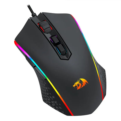 Redragon S107-BA RGB Full Size keyboard with 1K Hz Mouse Wired 2-in-1 Combo Redragon