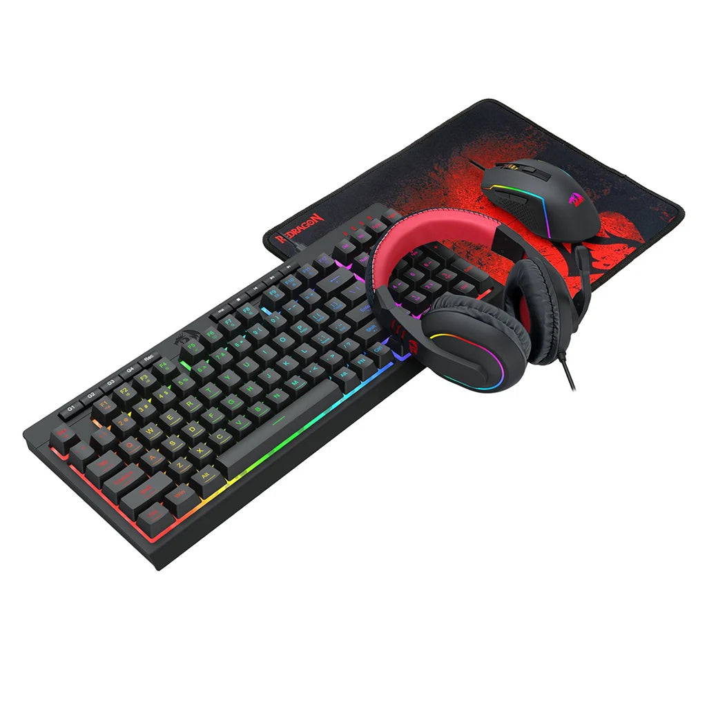 Redragon S148 RGB K515, M616, H120 & P016 4-in-1 Combo Set Redragon