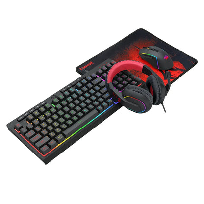 Redragon S148 RGB K515, M616, H120 & P016 4-in-1 Combo Set Redragon