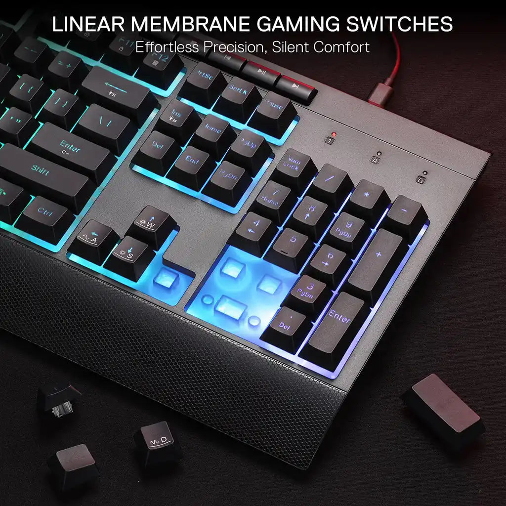 Redragon S151 Black K525 & M616 RGB Wired Gaming 2-in-1 Combo Redragon