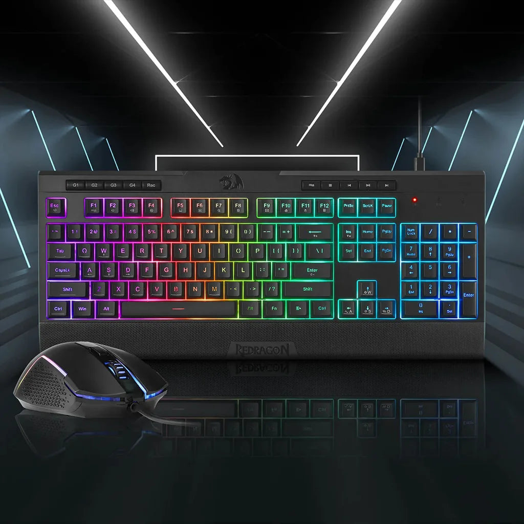 Redragon S151 Black K525 & M616 RGB Wired Gaming 2-in-1 Combo Redragon
