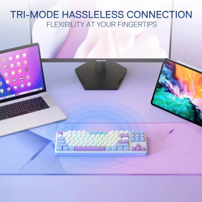 Redragon STAR BLADE K707SP PRO 80% 87 Keys TKL Wireless Mechanical Keyboard