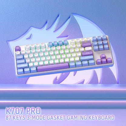 Redragon STAR BLADE K707SP PRO 80% 87 Keys TKL Wireless Mechanical Keyboard