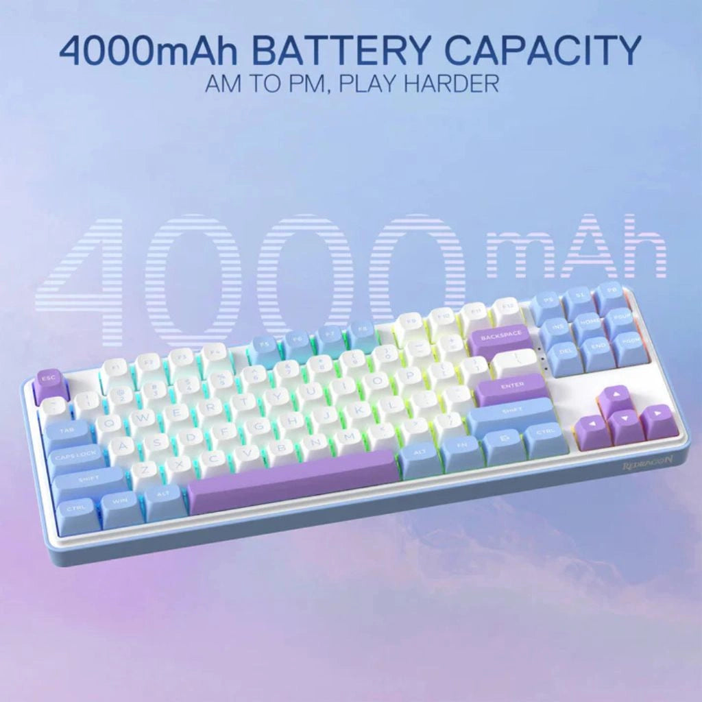 Redragon STAR BLADE K707SP PRO 80% 87 Keys TKL Wireless Mechanical Keyboard