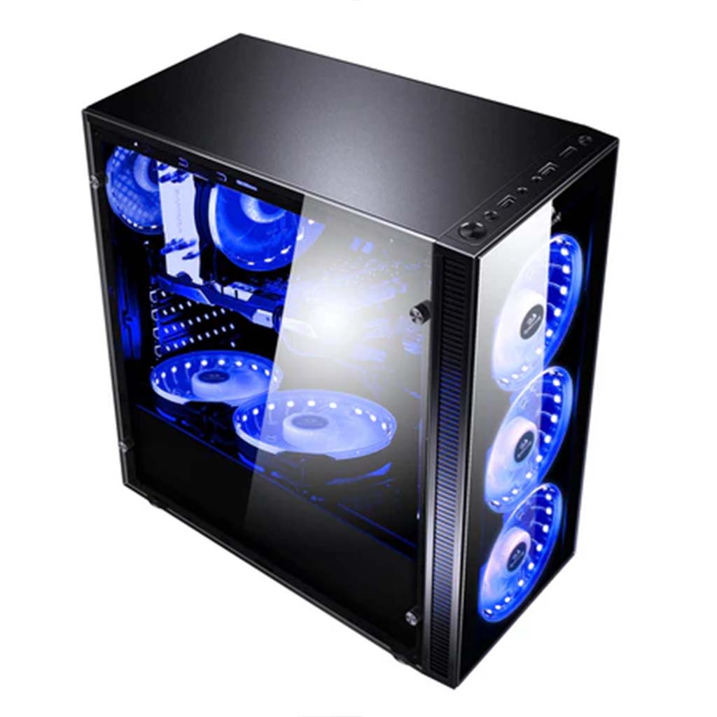 Redragon Sideswipe Pro GC 601 RGB Tempered Glass Gaming PC Case Redragon