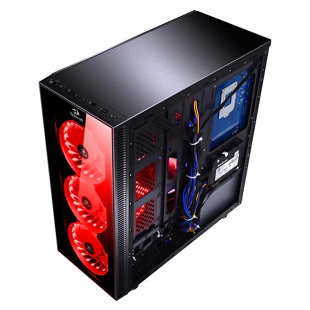 Redragon Sideswipe Pro GC 601 RGB Tempered Glass Gaming PC Case Redragon